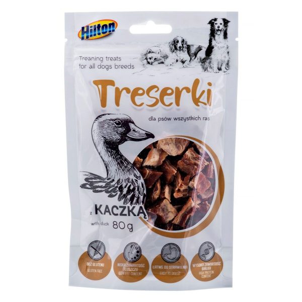 Snack voor honden Hilton Eend 80 g