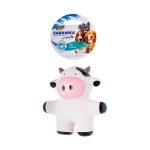 Hondenspeelgoed Hilton Cow Wit Zwart Latex