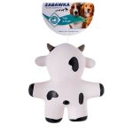 Hondenspeelgoed Hilton Cow Wit Zwart Latex