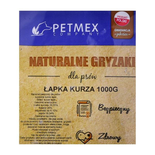 Snack voor honden Petmex Kip