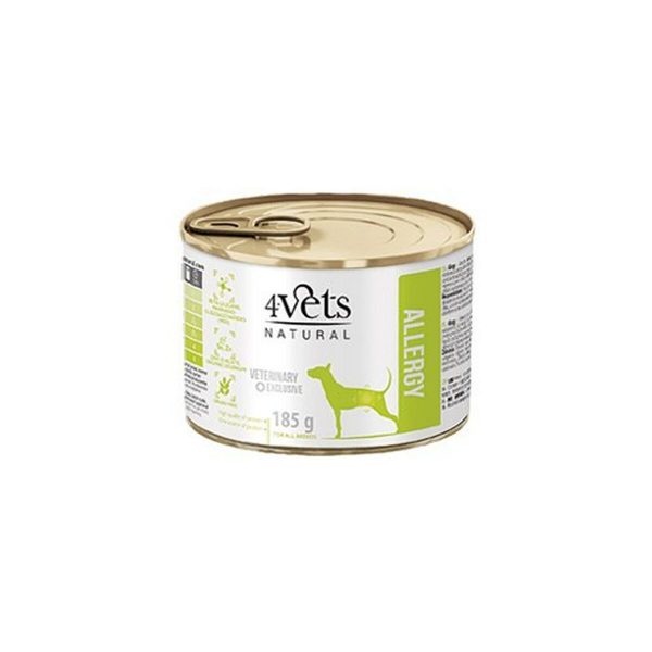 Natvoer 4VETS                                 Volwassen honden Lam 185 g