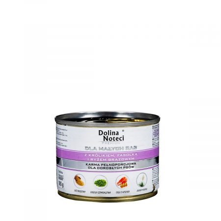 Natvoer Dolina Noteci Premium Groene bonen Konijnenvlees 185 g