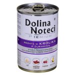 Natvoer Dolina Noteci Premium Bosbessen Konijnenvlees 400 g