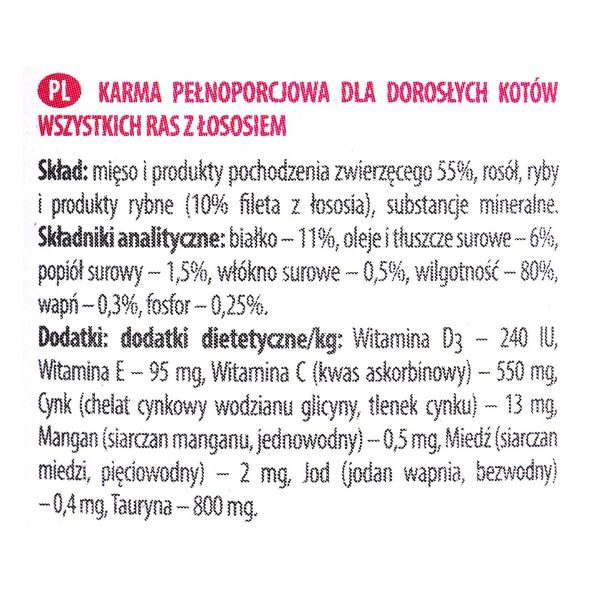 Kattenvoer Dolina Noteci Piper Animals Zalm