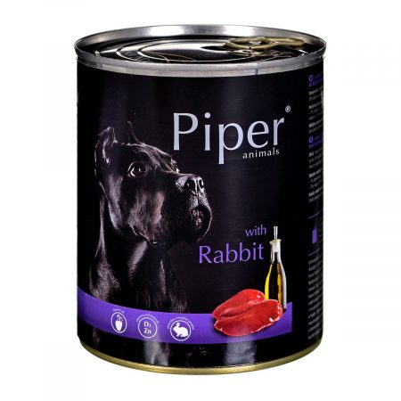 Natvoer Dolina Noteci Piper Animals Konijnenvlees 800 g