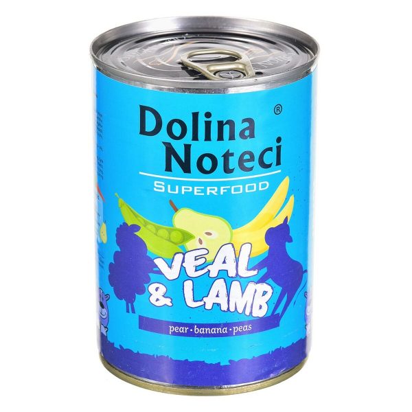 Natvoer Dolina Noteci Superfood Kalfsvlees Lam 400 g