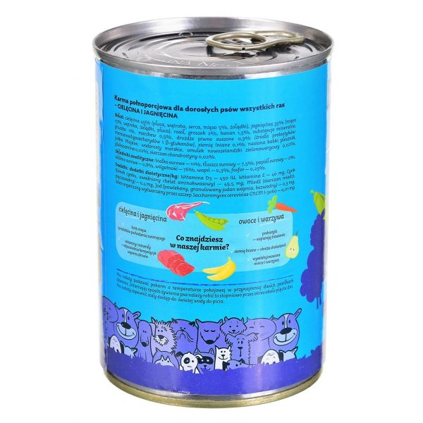 Natvoer Dolina Noteci Superfood Kalfsvlees Lam 400 g