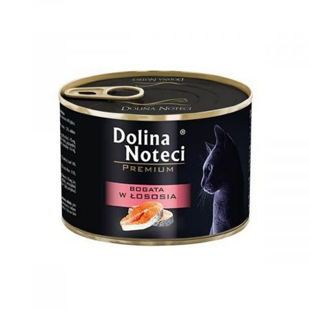Kattenvoer Dolina Noteci Premium Kip Zalm Kalfsvlees Varken 185 g