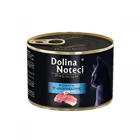 Kattenvoer Dolina Noteci Premium Kip Kalfsvlees Lam Varken 185 g