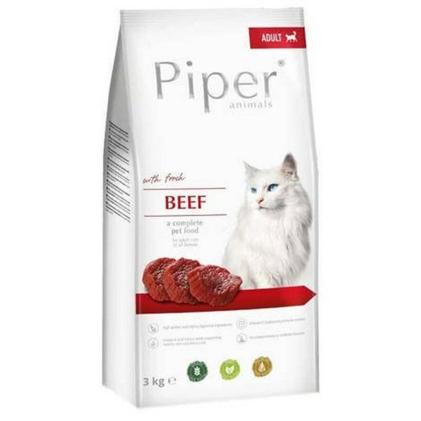 Kattenvoer Dolina Noteci Piper Animals Volwassen Kalfsvlees 3 Kg