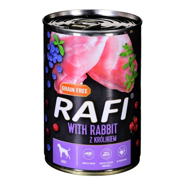 Natvoer Dolina Noteci Rafi Bosbessen Konijnenvlees 400 g