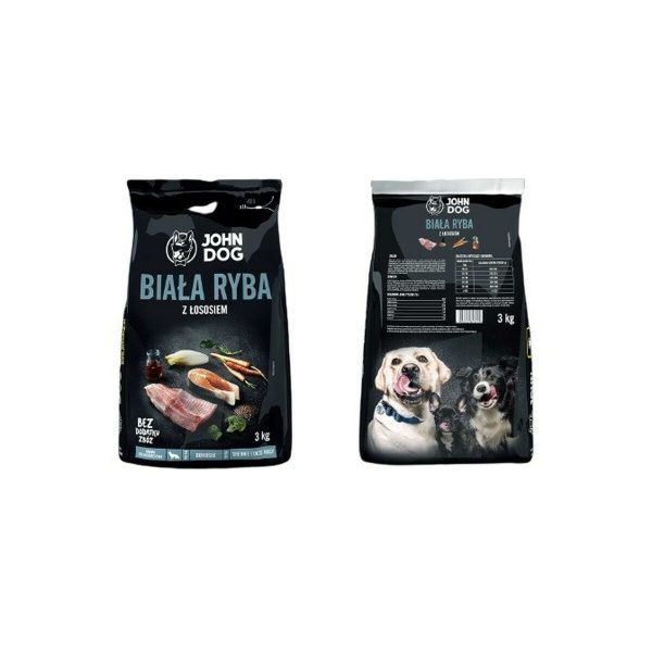 Voer John Dog Premium Zalm 3 Kg