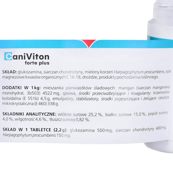 Voedingssupplement Vetoquinol Caniviton Forte Plus 200 g