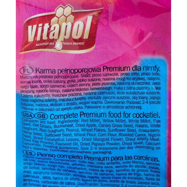 Vogelvoer Vitapol Premium 1 kg
