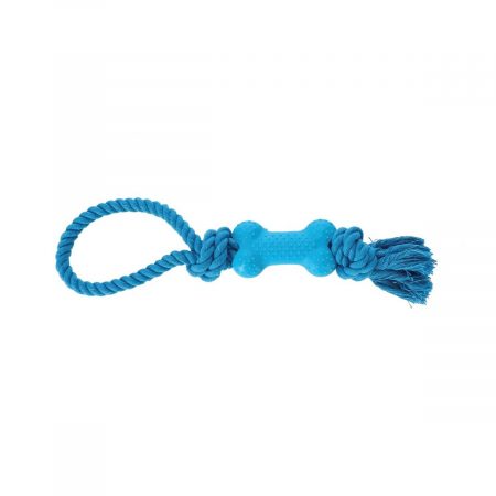 Hondenspeelgoed Dingo 30076 Blauw Katoen Natuurlijk rubber