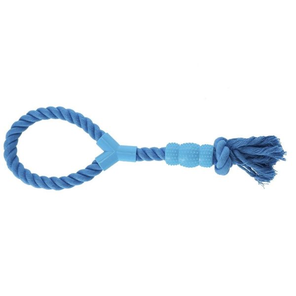 Hondenspeelgoed Dingo 30082 Blauw Katoen Natuurlijk rubber