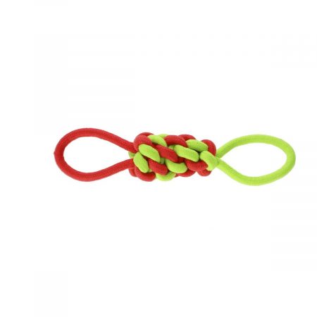 Hondenspeelgoed Dingo 30110 Rood Groen Katoen