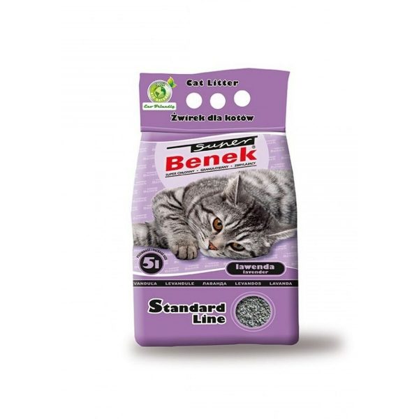 Kattenbakvulling Super Benek                                 Lavendel 5 L