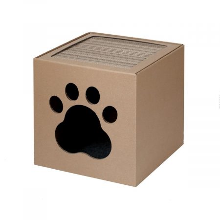 Krabpaal voor Katten Carton+Pets Netti Brons Karton 35 x 35 x 35 cm