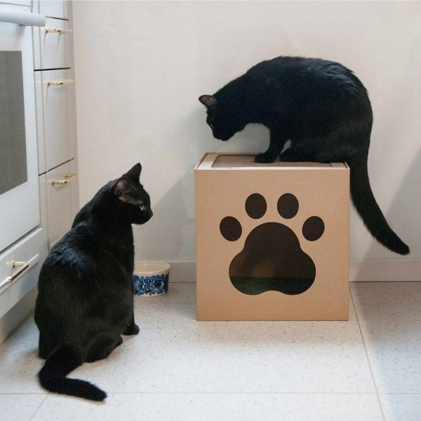 Krabpaal voor Katten Carton+Pets Netti Brons Karton 35 x 35 x 35 cm