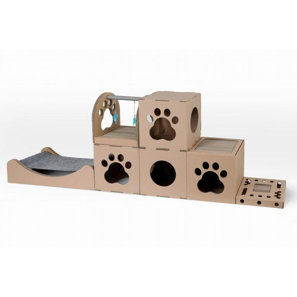 Hut Carton+Pets Twins Brons 36 x 36 x 36 cm