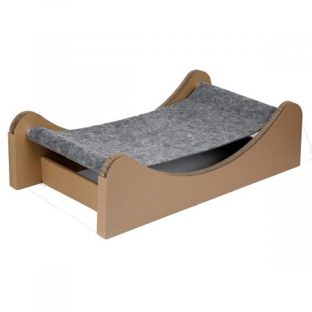 Kattenhangmat Carton+Pets Mia Grijs