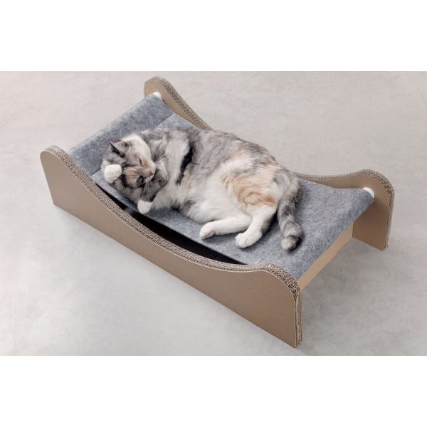 Kattenhangmat Carton+Pets Mia Grijs