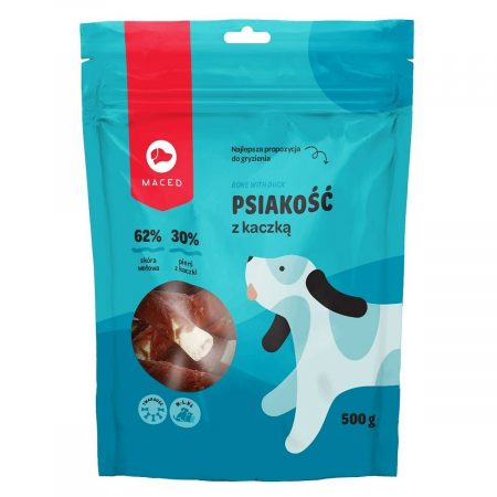 Snack voor honden Maced Eend 500 g