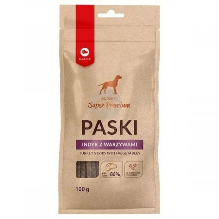 Snack voor honden Maced Pauw 100 g