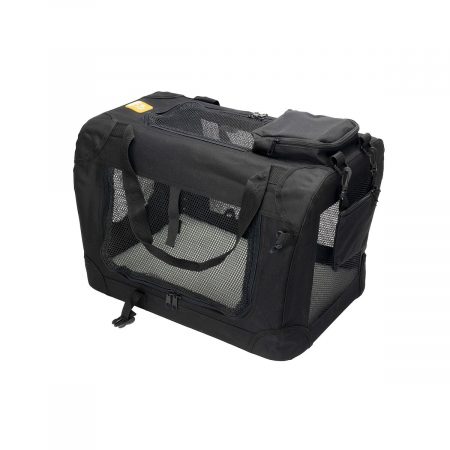 Pet Transport Cage PS1310BKM Zwart (Maat M)