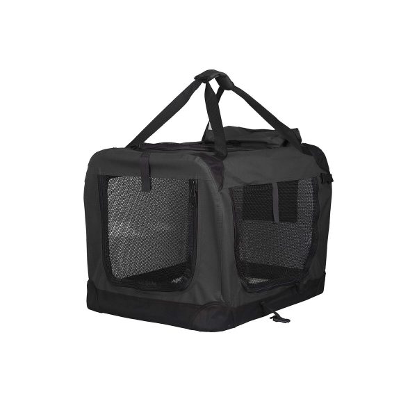 Pet Transport Cage PS1310BKM Zwart (Maat M)