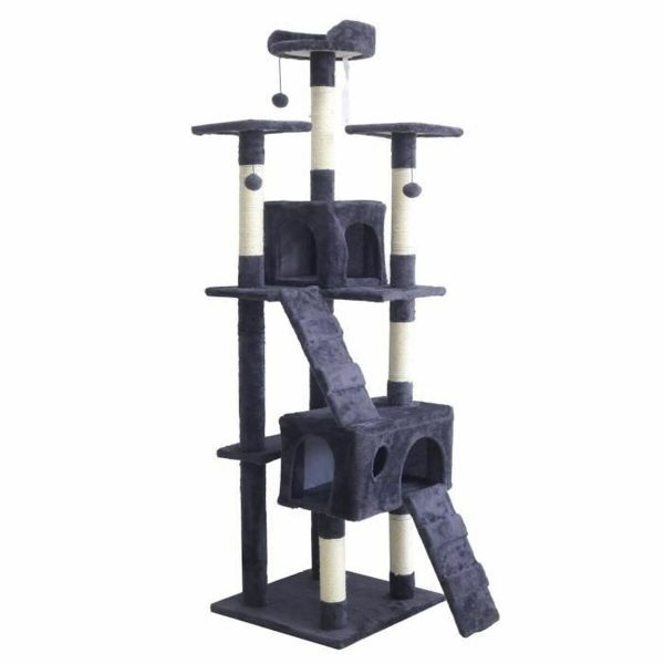 Krabpaal voor Katten Billy 170 cm Grijs