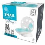 Automatische, Hervulbare Waterdispenser MPETS Snail Wit 2,8 L 30 x 13 x 23,8 cm