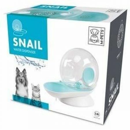 Hervulbare Waterdispenser MPETS Snail Wit 2