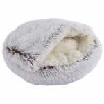 Kattenbed MPETS Eco Snugo Grijs