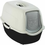 Kattenbak Rotho My Pet BAILEY 56 x 28 x 39 cm Wit/Zwart