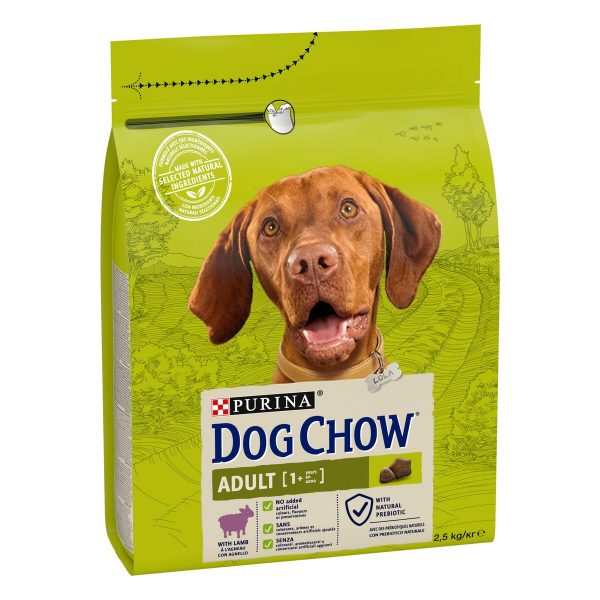 Voer Purina Dog Chow Volwassen Lam 2,5 kg