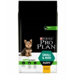 Voer Purina Pro Plan Small & Mini Opti start + 5 Jaar Volwassen Kip Varken 7 kg
