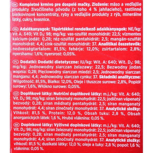 Kattenvoer Purina Gourmet Kalfsvlees Lam 6 x 50 g