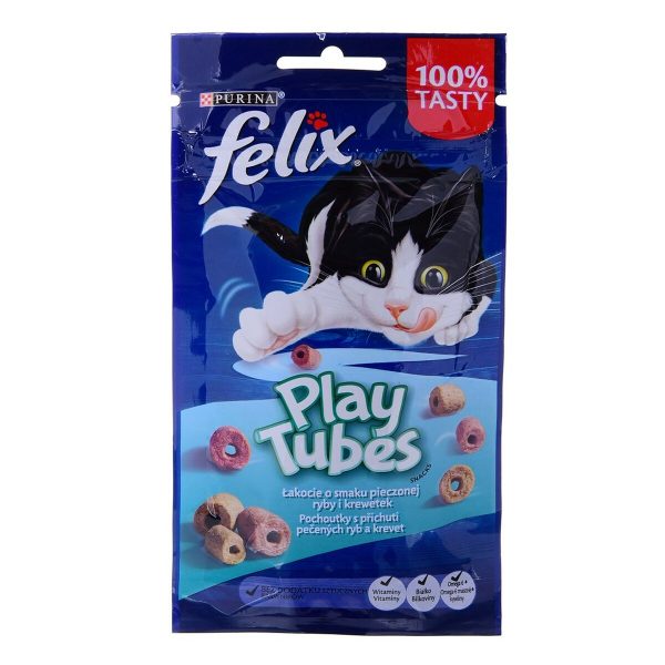 Kattenvoer Purina Play Tubes Vis 50 g