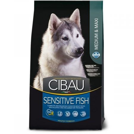 Voer Farmina Sensitive Fish Medium/Maxi Volwassen Vis 14 Kg