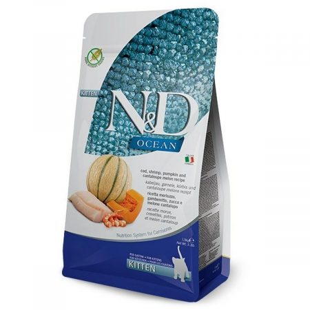 Kattenvoer Farmina N&D Ocean Pompoen Kabeljauw 1,5 Kg