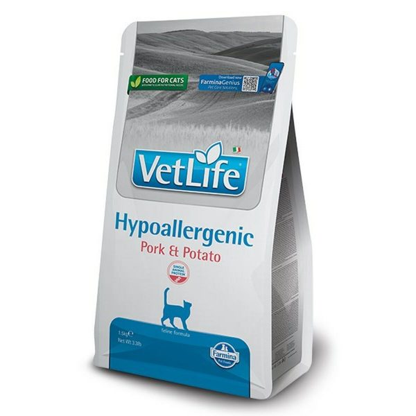 Kattenvoer Farmina VET LIFE NAT Volwassen Varken 1,5 Kg