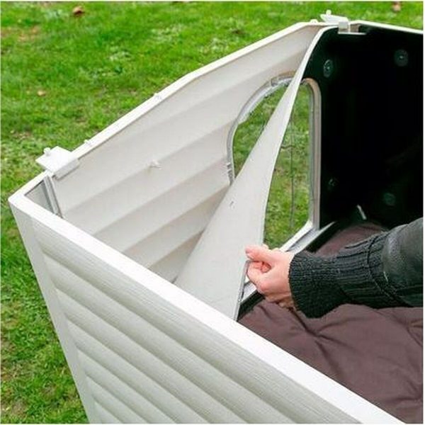 Hut Ferplast Dogvilla Wit Multicolour Plastic