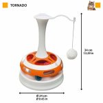 Kattenspeeltje Ferplast Tornado Carrousel Wit Plastic 34 cm