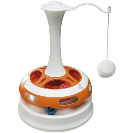 Kattenspeeltje Ferplast Tornado Carrousel Wit Plastic 34 cm