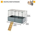 Kooi Ferplast 57043800 Metaal Plastic 67 x 50 x 37 cm