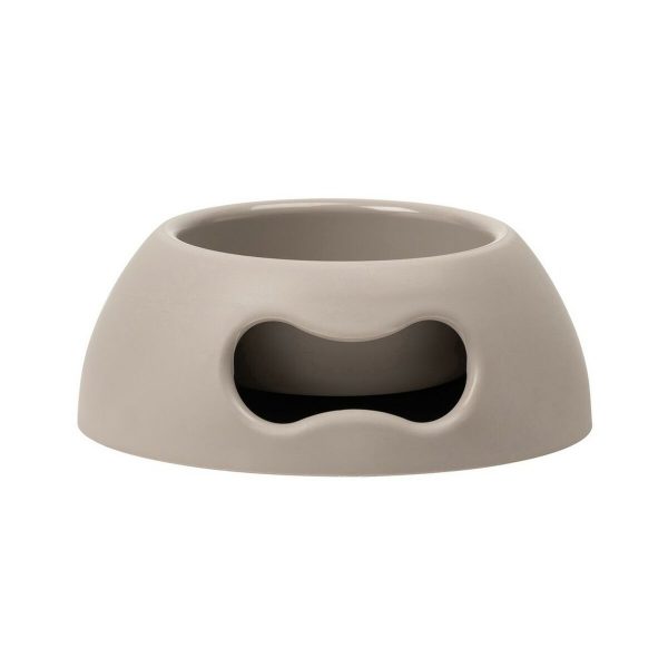 Voerbak voor honden United Pets Pappy 1,1 L Grijs Polypropyleen 24.5 cm