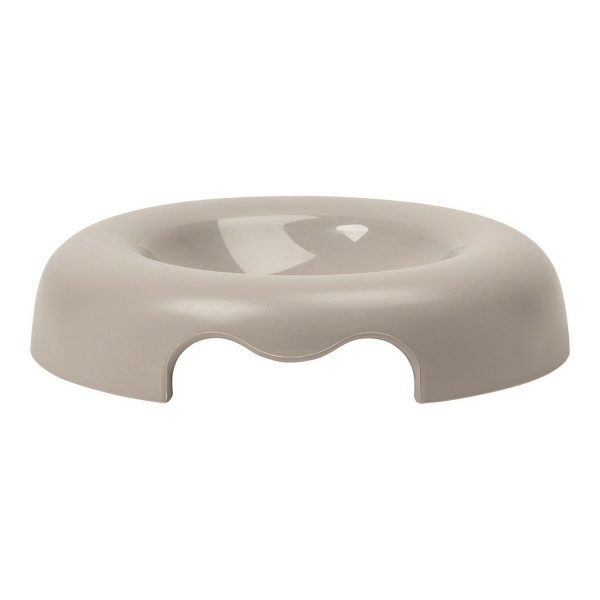 Voerbak voor katten United Pets Kitty Grijs 18 cm