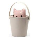 Emmercontainer United Pets Kattenvoer Roze/Grijs (20 x 28 cm)